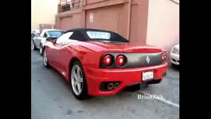 Black Ferrari 360 Spider