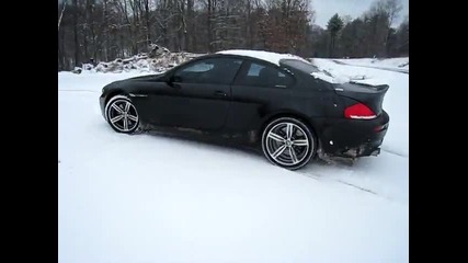 Bmw M6 - Drifting In Snow