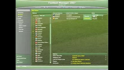 Football Manager 2007 - 1. Getting Started