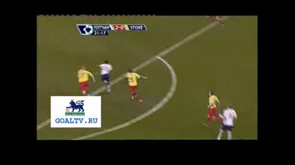 Тотнъм - Стоук Сити 3:1 Гол На Джърмейн Дефоу