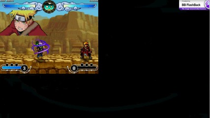 Naruto Battle Arena 2 Naruto Sage vs Sanbi