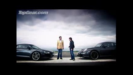 Top Gear: Audi R8 Car Review Vs Porsche 911