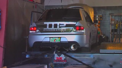 590 hp Mitsubishi Evolution Ix Dyno test 
