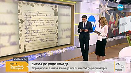 ПИСМА ДО ДЯДО КОЛЕДА: За какво мечтаят децата?