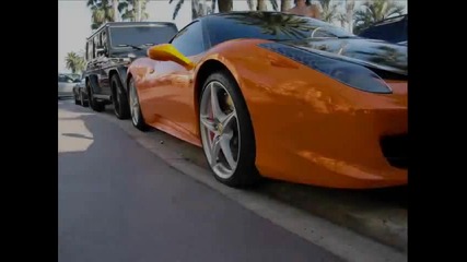 Rrr s Ferrari 458 Italia - black orange