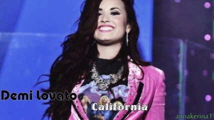 Demi Lovato Ft Amanda Kaletsky & Kasjistean - California ( new song 2013 )