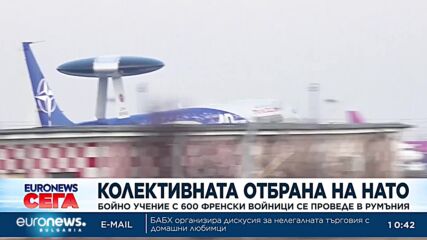 Бойно учение с 600 френски войници се проведе в Румъния 