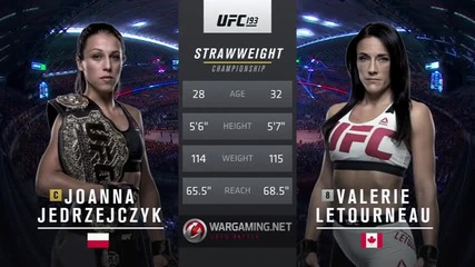 Joanna Jedrzejczyk (c) vs Valerie Letourneau (ufc 193, 15.11.2015)