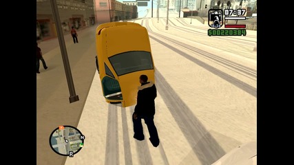 gta sa bug