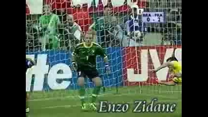 Zinedine Zidane Vs Brazil 98/02/06