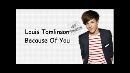 Louis Tomlinson - Because Of You (lyrics)