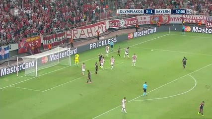 Olympiakos vs Bayern Munich 0:3