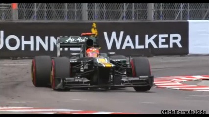 F1 Гран при на Монако 2012 - избрани моменти [hd]