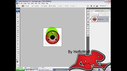 Как да си направите Sharingan oko с Photoshop 