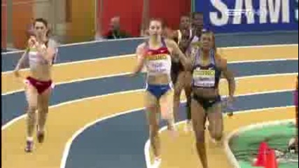 Ваня Стамболова с бронзов медал от световното по лека атлетика в Доха 