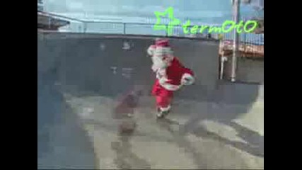 Дядо Коледа - Skateboarding