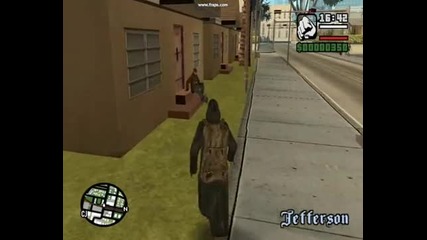 Resident evil 4 Merchant in Gta san andreas 