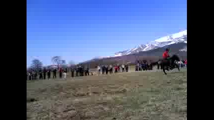 sustezanie s kone v selo anton