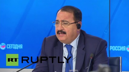 Russia: Russian presence in Syria 'absolutely necessary to fight terrorism' - Riad Haddad