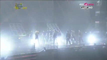 (hd) B.a.p - Warrior ~ The 22nd Seoul Music Award (31.01.2013)