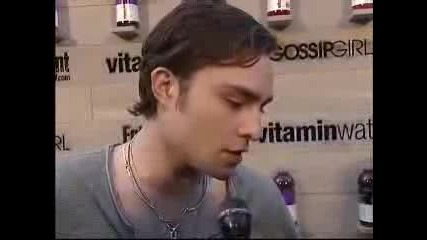 Ed Westwick In Premiere Party S2