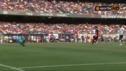 Лео Меси с 4 гола в благотворителен мач в Чикаго