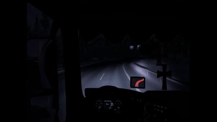 Euro Truck Simulator 2 - Отново вечерно каране