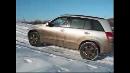 Grand Vitara Esp test on Ice
