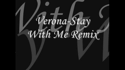 verona - stay with me chipunks
