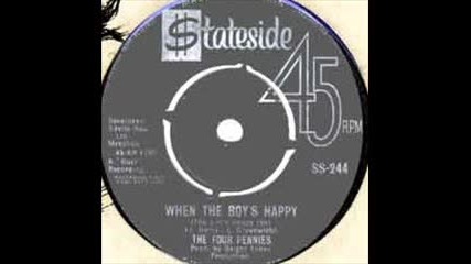 The Four Pennies - When The Boy`s Happy.