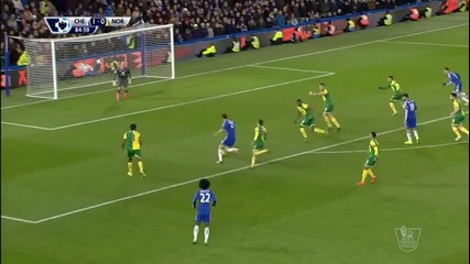 Челси - Норич Сити 1:0, Висша лига, 13-и кръг