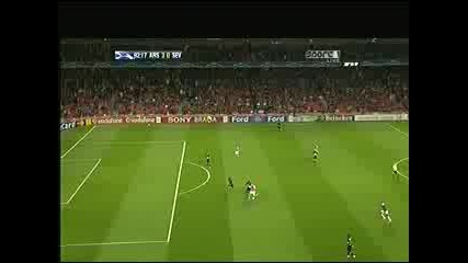 Арсенал - Севиля 3 - 0 Едуардо Да Силва