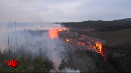 Изригването на вулкана Килауеа в Хавай 