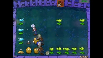 plants vs zombies puzzle-to the left