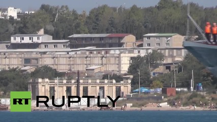 Russia: Smetlivy warship leaves Sevastopol to take part in Greek 'Russian Week'