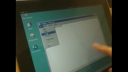 Windows 95 на ipad