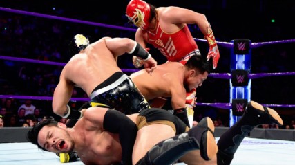 Gran Metalik & Lince Dorado vs. Hideo Itami & Akira Tozawa: WWE 205 Live, April 3, 2018