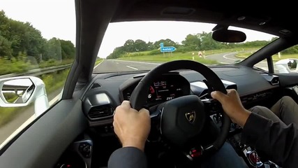 Ето как вдига Lamborghini Huracan 329 km/h