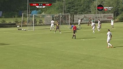Лудогорец - Ахмат 1:0 /първо полувреме/