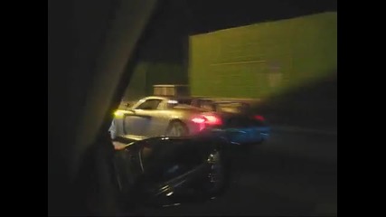 Porsche Carrera Gt vs Mercedes Cl65 amg vs Corvette Z06