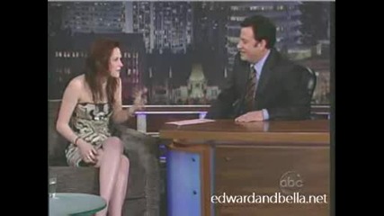 Kristen Stewart on Jimmy Kimmel Live