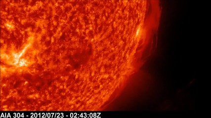 Ar11520 | Strong Farside Flare (3900km/s Velocity Cme) | July 23, 2012