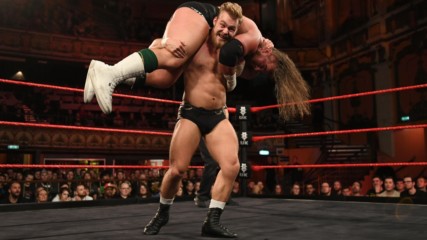 British Strong Style vs. Gallus - Six-Man Tag Team Match: NXT UK, Jan. 9, 2019