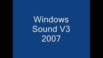 Windows Sound Version
