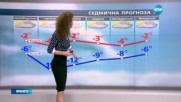 Прогноза за времето (26.01.2017 - обедна емисия)