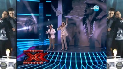 X Factor: Ангел и Моисей - Черно море * полуфинал *