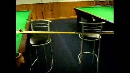 Snooker trick shot