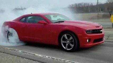 2010 camaro ss burnout