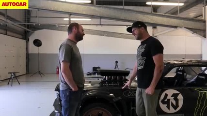 Ken Block – дрифт с Mustang Hoonicorn 845bhp