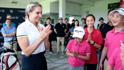 Charlotte Flair spreads her wings in Shenzhen, China